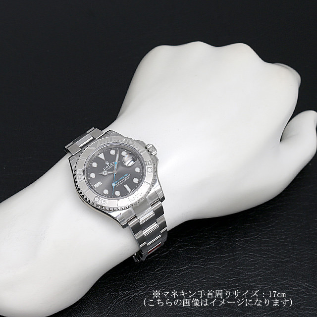 ロレックス ヨットマスター ロレジウム 116622 ダークロジウム 新品 メンズ