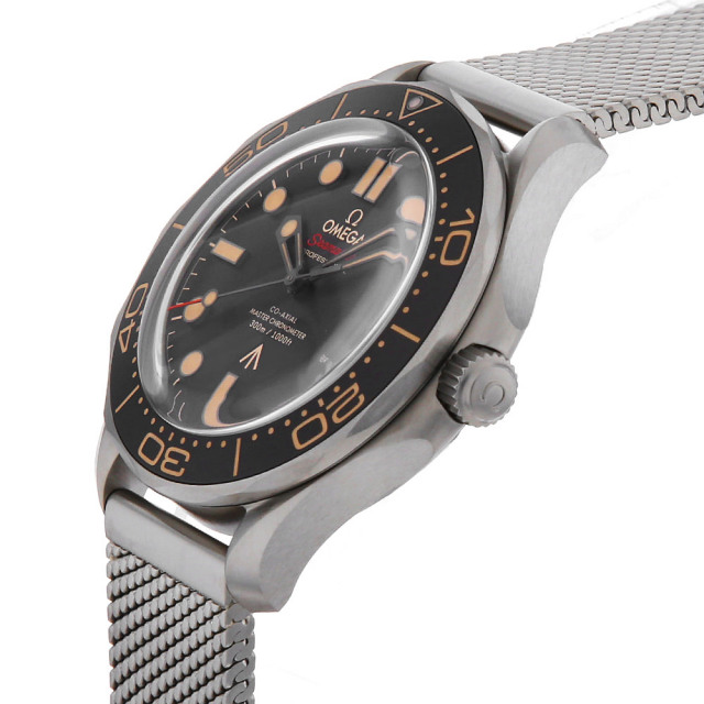 オメガ シーマスターダイバー300M コーアクシャル マスタークロノメーター007 210.90.42.20.01.001 新品 メンズ