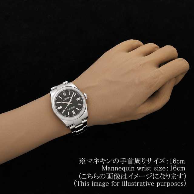 ロレックス オイスターパーペチュアル 134300 ブラック ランダム番 中古 メンズ 商品画像 6