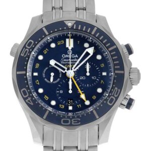 オメガ シーマスター ダイバー300M コーアクシャル GMT クロノグラフ 212.30.44.52.03.001 未使用 メンズ