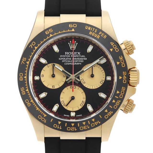 ロレックス コスモグラフ デイトナ 116518LN ブラック ×シャンパン ランダム番 中古 メンズ
