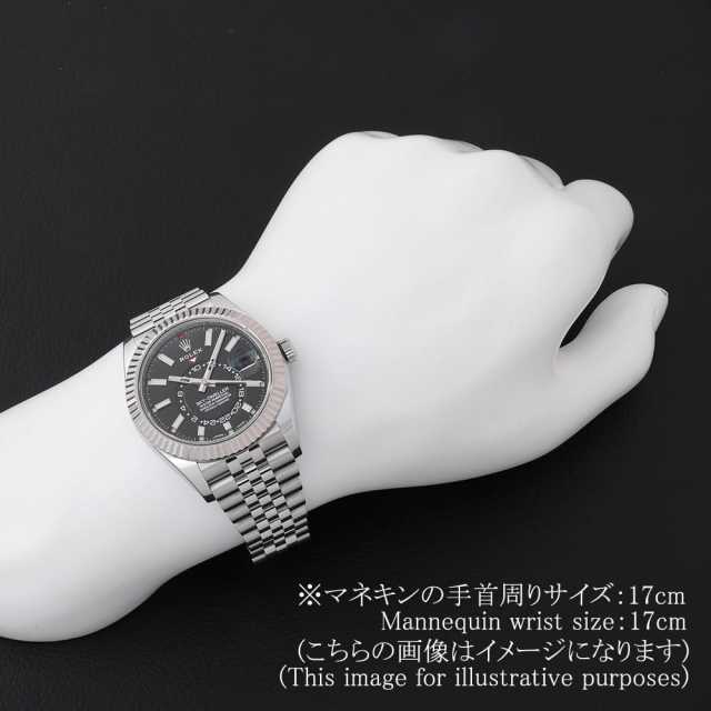 ロレックス スカイドゥエラー 326934 ブラック 5列 ジュビリーブレス ランダム番 中古 メンズ 商品画像 6