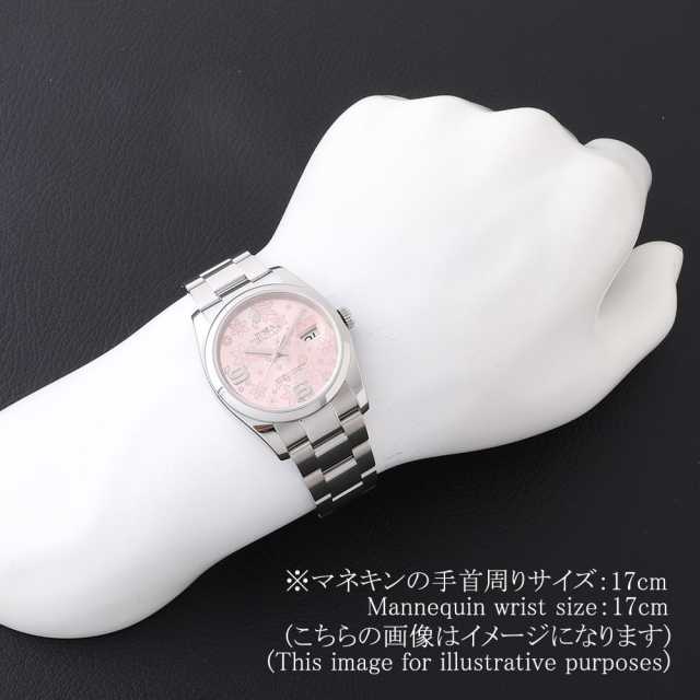 ロレックス デイトジャスト 116200 ピンク フラワー ランダム番 中古 メンズ