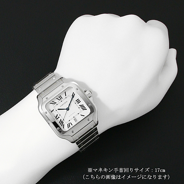 カルティエ サントス ドゥ カルティエ LM WSSA0009 新品 メンズ