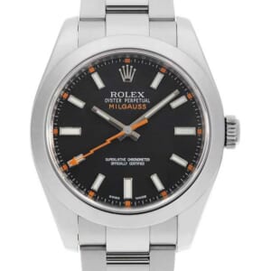 ロレックス ミルガウス 116400 ブラック ランダム番 中古 メンズ