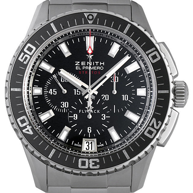 ゼニス エルプリメロ ストラトス フライバッククロノグラフ 03.2060.405/21.M2060 中古 メンズ