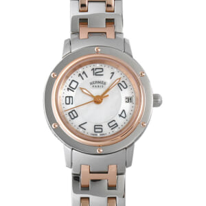 エルメス クリッパー ナクレ 035321WW00(CP1.221) 中古 レディース