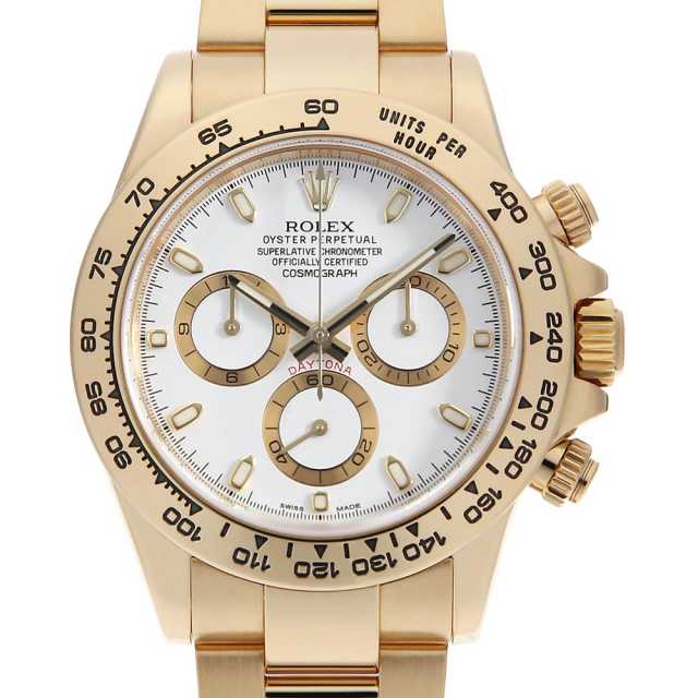 ロレックス コスモグラフ デイトナ 116508 ホワイト ランダム番 中古 メンズ