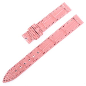 RASINオリジナル フランクミュラー ロングアイランド 尾錠用 クロコダイル 裏ラバー 艶消し ピンク 12mm-12mm FMLIAB1212 WEB限定品