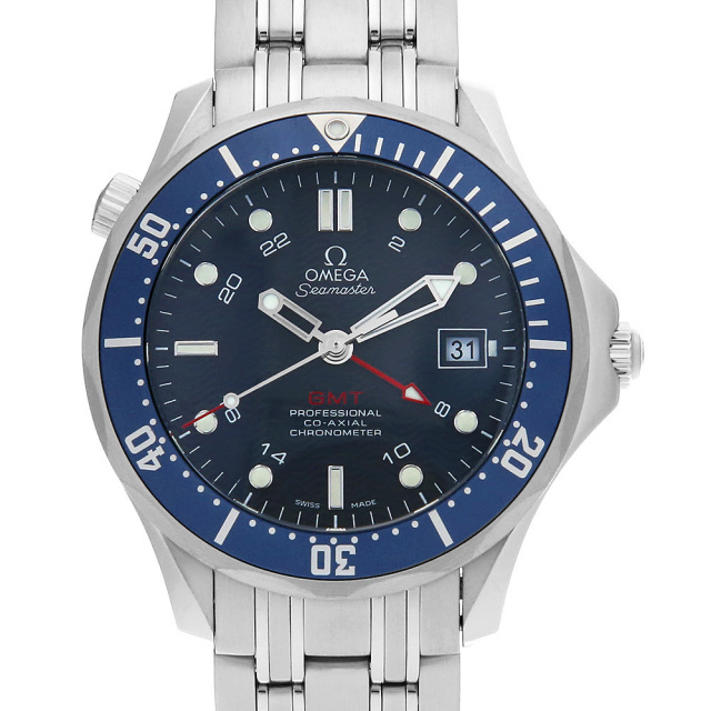オメガ シーマスタープロフェッショナル GMT 2535.80 中古 メンズ