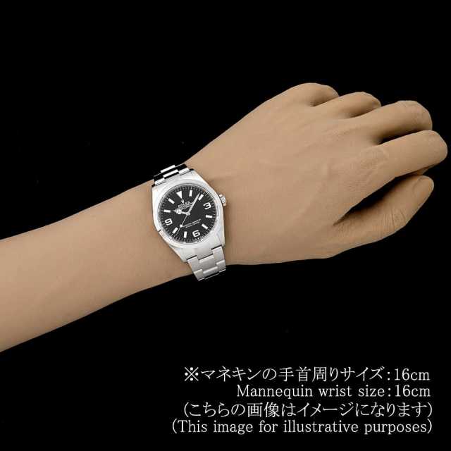 ロレックス エクスプローラー36 124270 ブラック ランダム番 中古 メンズ 商品画像 6