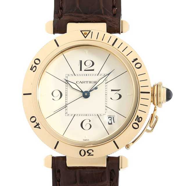 カルティエ パシャ 38mm ジェラルド ジェンタ 1989 81750353 中古 メンズ