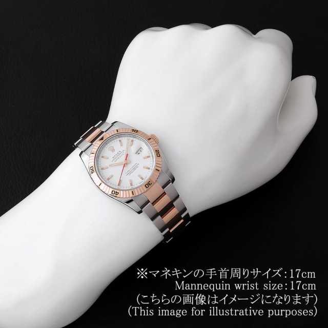 ロレックス ターノグラフ 116261 シルバー 3列 オイスターブレス F番 中古 メンズ
