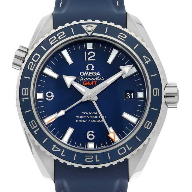 オメガ シーマスター プラネットオーシャン 600M GMT コーアクシャル 232.92.44.22.03.001 中古 メンズ