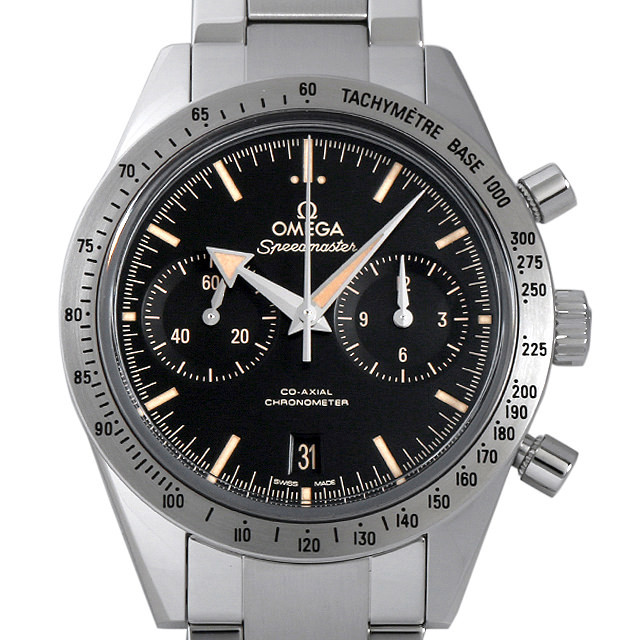 オメガ スピードマスター57 クロノグラフ 331.10.42.51.01.002 新品 メンズ