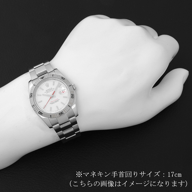 ロレックス ターノグラフ 116264 ホワイト バー 3列 オイスターブレス ランダム番 中古 メンズ