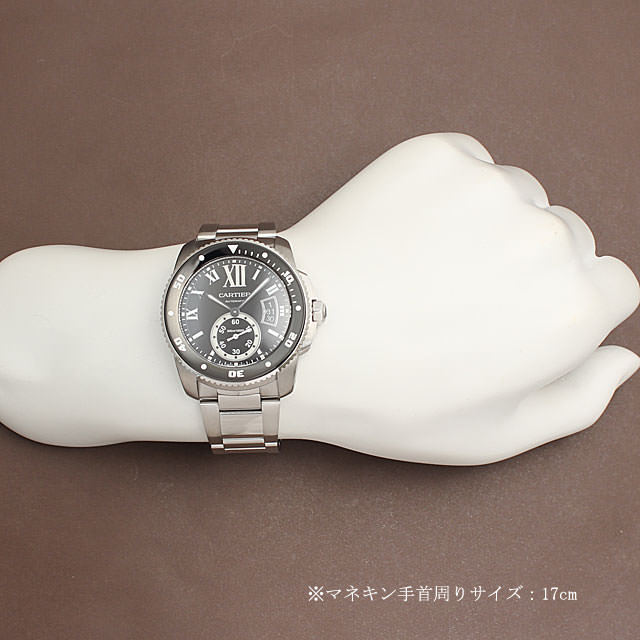 カルティエ カリブル ドゥ カルティエ ダイバー W7100057 新品 メンズ