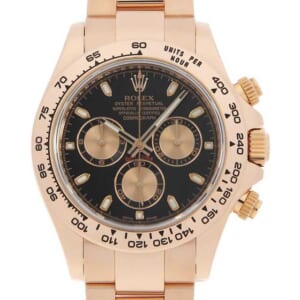 ロレックス コスモグラフ デイトナ 116505 ブラック ×ピンク ランダム番 中古 メンズ