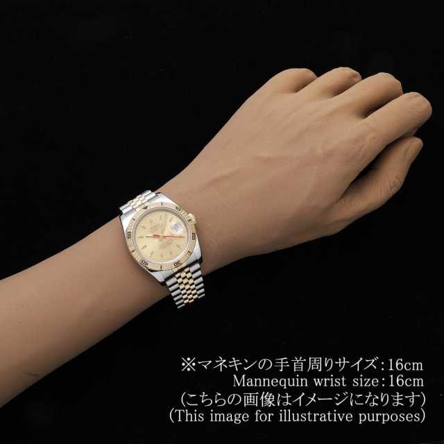 ロレックス ターノグラフ 116263 シャンパン 5列 ジュビリーブレス F番 中古 メンズ