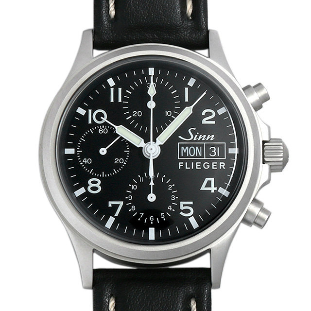 ジン 356.FLIEGER カウレザーストラップ 新品 メンズ