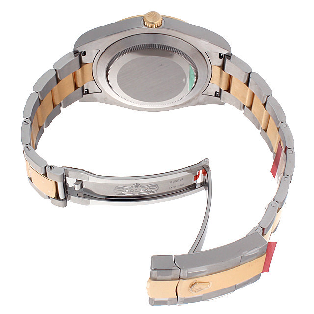 ロレックス デイトジャストII 116333 アイボリー/バー 新品 メンズ