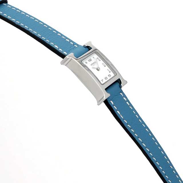 エルメス Hウォッチミニ HH1.110 中古 レディース