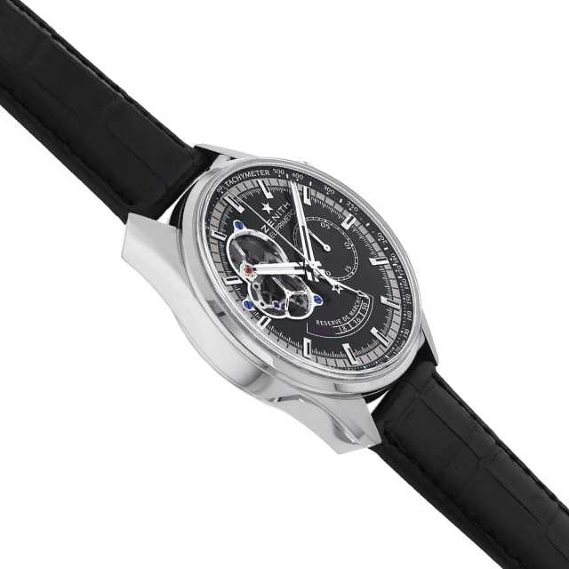 ゼニス クロノマスター パワーリザーブ 03.2080.4021/21.C496 中古 メンズ