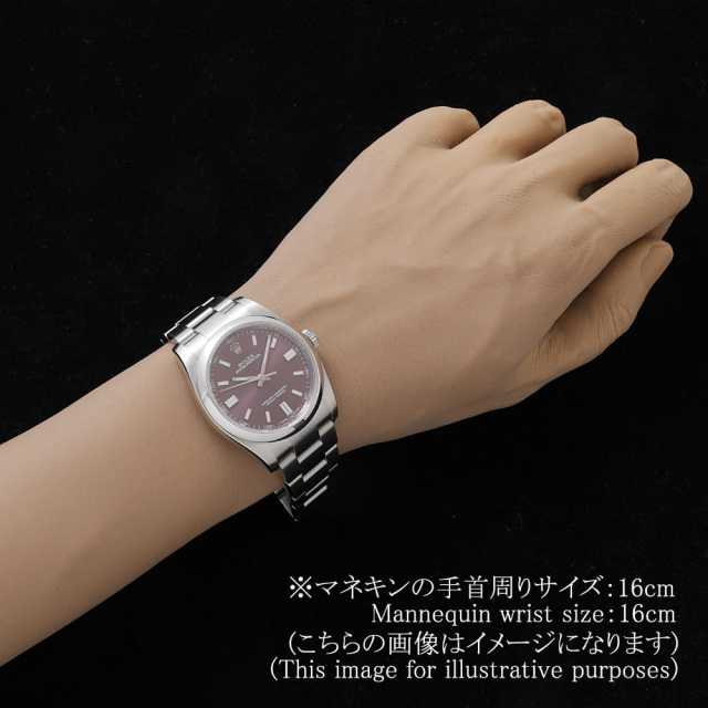 ロレックス オイスターパーペチュアル 116000 レッドグレープ ランダム番 中古 メンズ