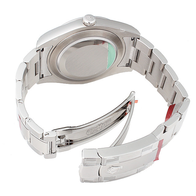 ロレックス デイトジャストII 116300 シルバー/バー 新品 メンズ