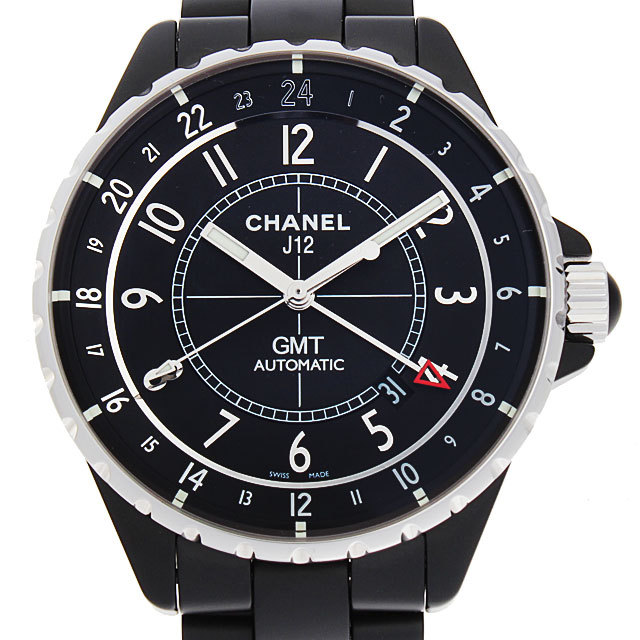 シャネル J12 GMT マットブラック H3101 未使用 メンズ