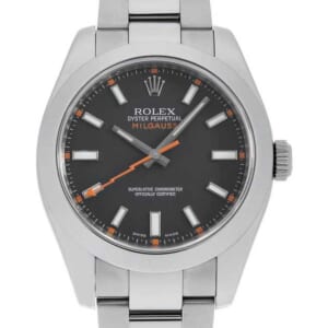 ロレックス ミルガウス 116400 ブラック V番 中古 メンズ