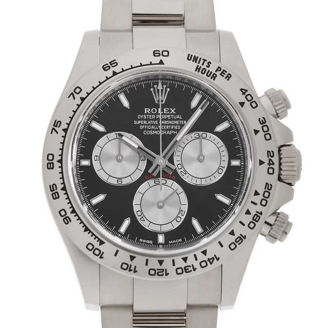 ロレックス コスモグラフ デイトナ 126509 ブラック ×スチール ランダム番 中古 メンズ