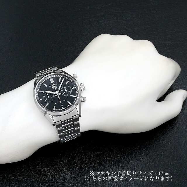 タグホイヤー カレラ キャリバー ホイヤー02 クロノグラフ CBN2010.BA0642 新品 メンズ