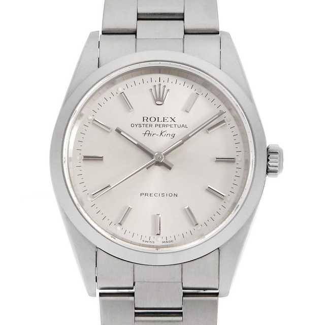 ロレックス エアキング 14000M シルバー P番 中古 メンズ