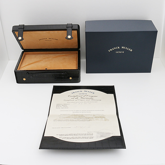 フランクミュラー ロングアイランド ベゼルダイヤ 1000SC D OG 中古 メンズ