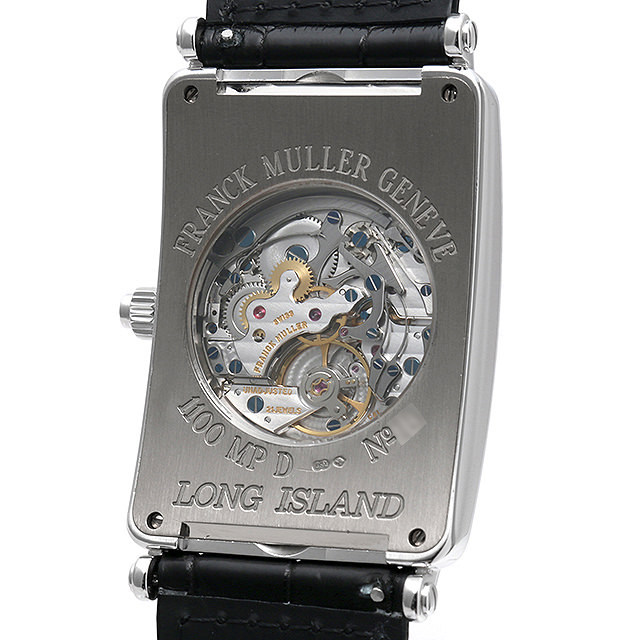 フランクミュラー ロングアイランド モノプッシャー クロノグラフ 1100MPD OG 中古 メンズ
