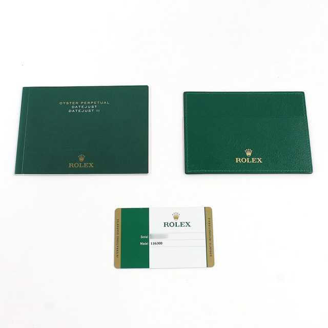 ロレックス デイトジャストII 116300 ブルー ランダム番 中古 メンズ