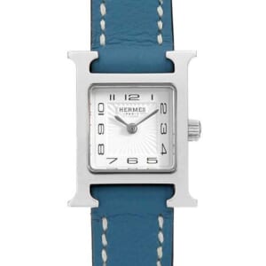 エルメス Hウォッチミニ HH1.110 中古 レディース