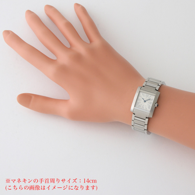 カルティエ タンクフランセーズ ウォッチ WSTA0065 新品 レディース