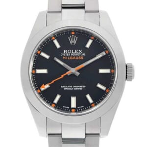 ロレックス ミルガウス 116400 ブラック V番 中古 メンズ
