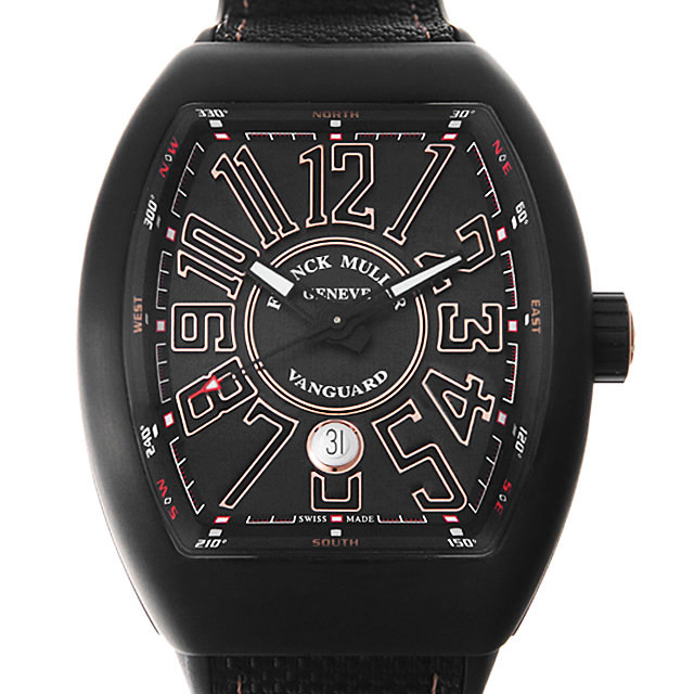 フランクミュラー ヴァンガード V45 SC DT TT NR BR 5N 新品 メンズ