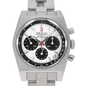 ゼニス クロノマスター リバイバル エルプリメロA384 50周年記念モデル 03.A384.400/21.M384 中古 メンズ