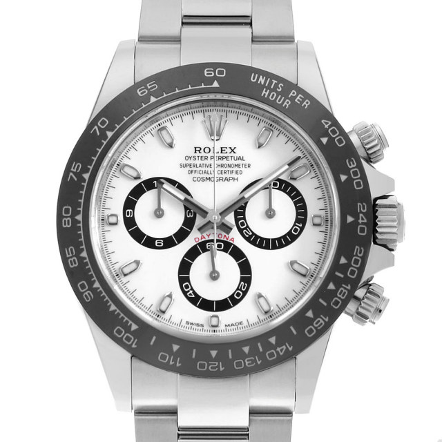 ロレックス デイトナ 116500LN ホワイト ランダム番 中古 メンズ