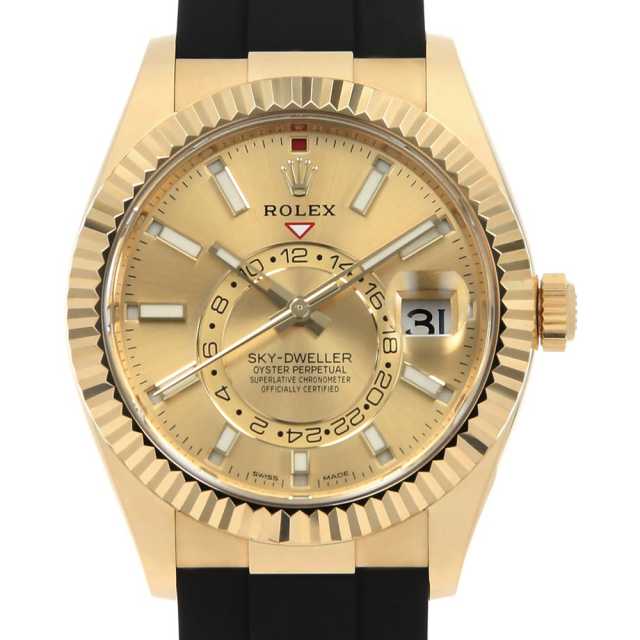 ロレックス スカイドゥエラー 326238 シャンパン ランダム番 中古 メンズ 商品画像 1