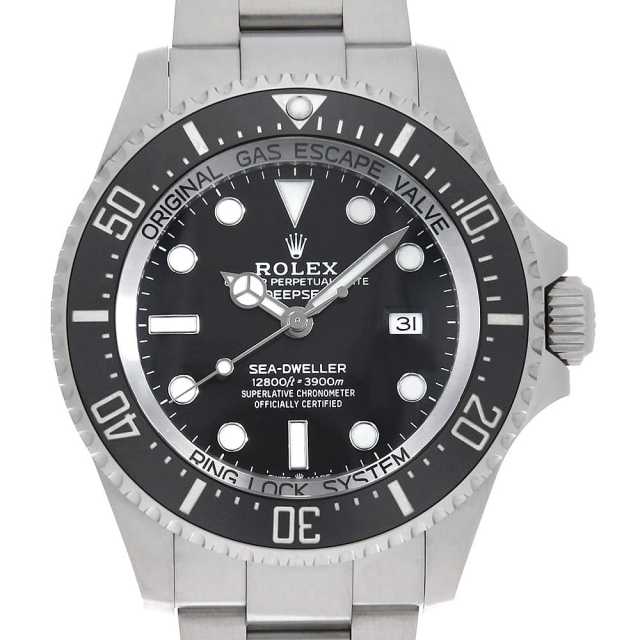 ロレックス ディープシー 126660 ブラック ランダム番 中古 メンズ