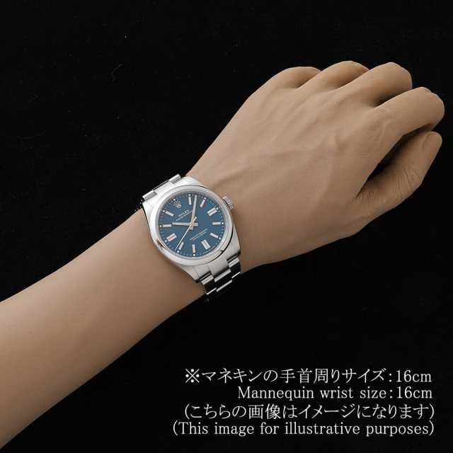 ロレックス オイスターパーペチュアル41 134300 メッドブルー ランダム番 中古 メンズ 商品画像 6