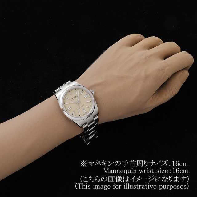 ロレックス オイスターパーペチュアル41 134300 ベージュ ランダム番 中古 メンズ 商品画像 6