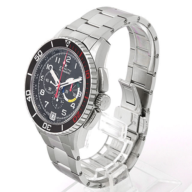 ゼニス エルプリメロ ストラトス フライバック レインボー 03.2061.405/21.M2060 新品 メンズ