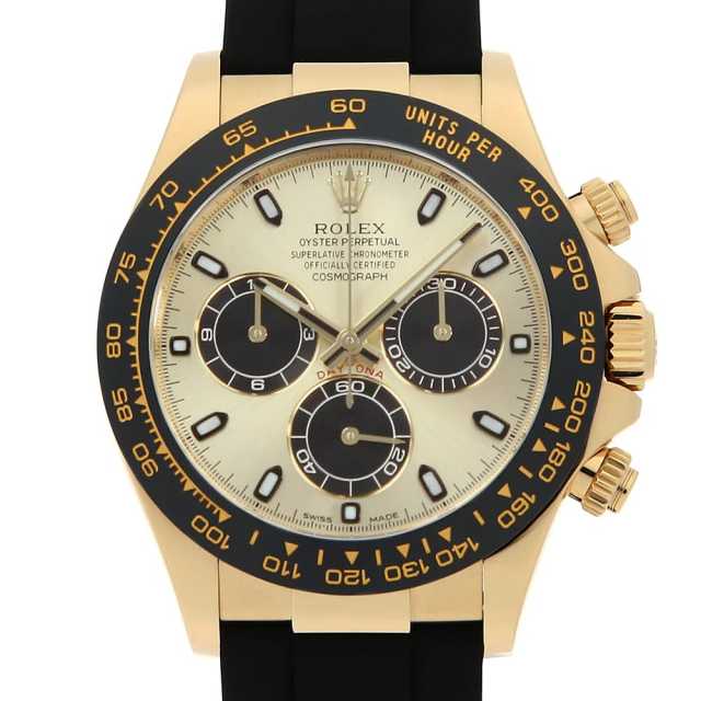 ロレックス コスモグラフ デイトナ 116518LN シャンパン×ブラック ランダム番 中古 メンズ
