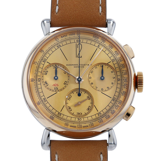 オーデマピゲ リマスター01 クロノグラフ 26595SR.OO.A032VE.01 中古 メンズ